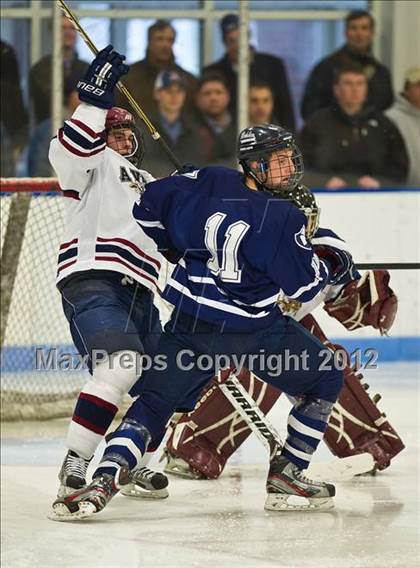 Thumbnail 2 in Avon Old Farms @ Noble & Greenough (NEPSAC Quarterfinal) photogallery.