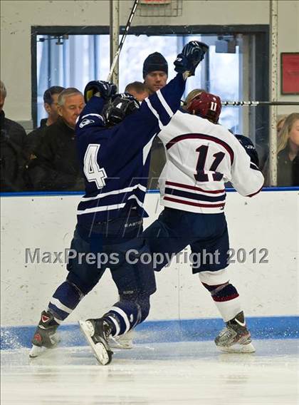Thumbnail 3 in Avon Old Farms @ Noble & Greenough (NEPSAC Quarterfinal) photogallery.