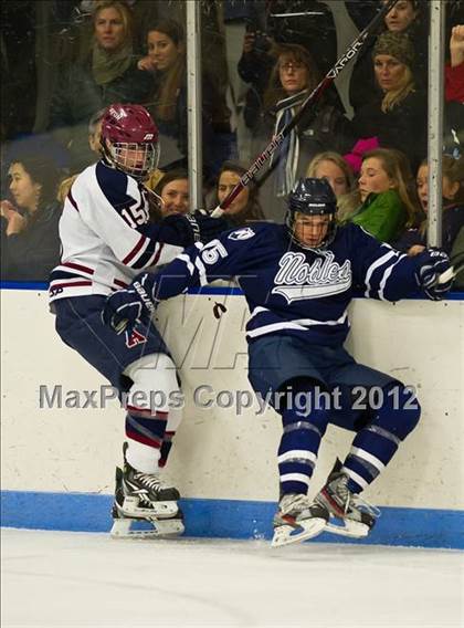 Thumbnail 1 in Avon Old Farms @ Noble & Greenough (NEPSAC Quarterfinal) photogallery.