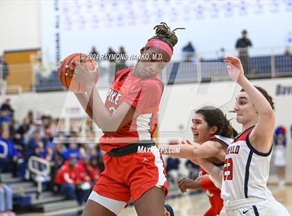 Thumbnail 3 in Pike vs Plainfield (IHSAA 4A  Decatur Central Regional Final)  photogallery.