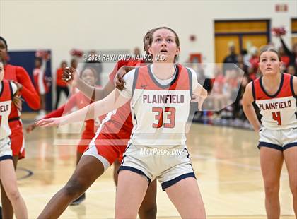 Thumbnail 3 in Pike vs Plainfield (IHSAA 4A  Decatur Central Regional Final)  photogallery.