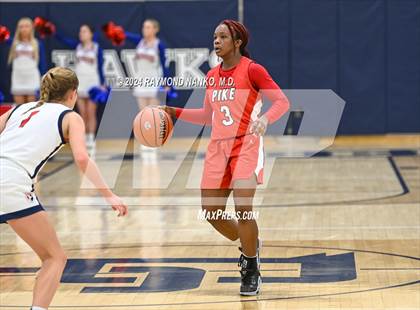 Thumbnail 1 in Pike vs Plainfield (IHSAA 4A  Decatur Central Regional Final)  photogallery.