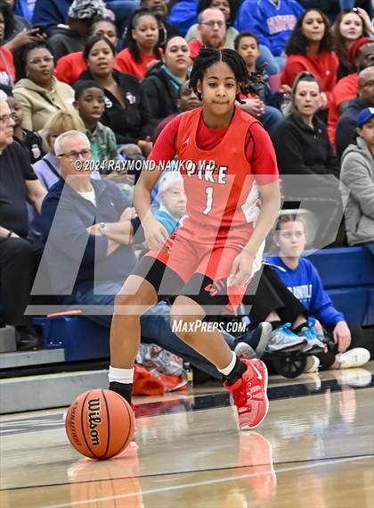 Thumbnail 1 in Pike vs Plainfield (IHSAA 4A  Decatur Central Regional Final)  photogallery.