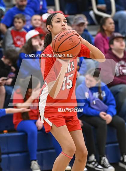 Thumbnail 2 in Pike vs Plainfield (IHSAA 4A  Decatur Central Regional Final)  photogallery.