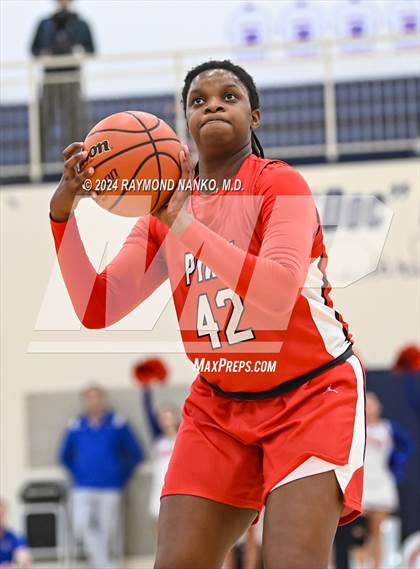 Thumbnail 2 in Pike vs Plainfield (IHSAA 4A  Decatur Central Regional Final)  photogallery.