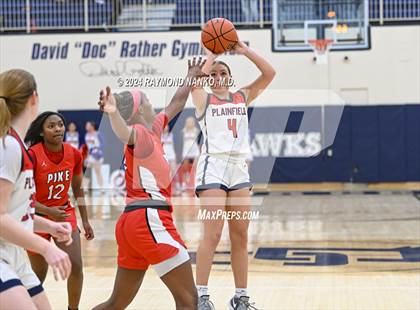 Thumbnail 3 in Pike vs Plainfield (IHSAA 4A  Decatur Central Regional Final)  photogallery.