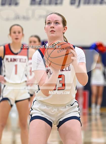 Thumbnail 3 in Pike vs Plainfield (IHSAA 4A  Decatur Central Regional Final)  photogallery.