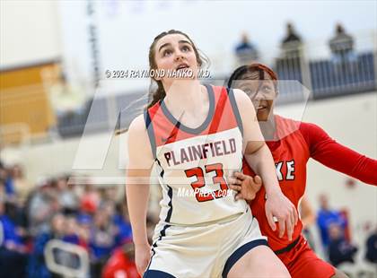 Thumbnail 2 in Pike vs Plainfield (IHSAA 4A  Decatur Central Regional Final)  photogallery.