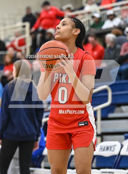 Thumbnail 1 in Pike vs Plainfield (IHSAA 4A  Decatur Central Regional Final)  photogallery.