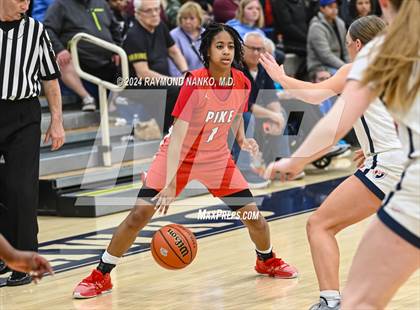 Thumbnail 1 in Pike vs Plainfield (IHSAA 4A  Decatur Central Regional Final)  photogallery.