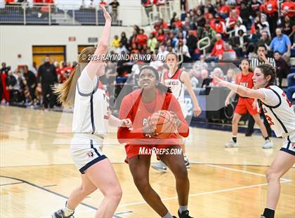 Thumbnail 3 in Pike vs Plainfield (IHSAA 4A  Decatur Central Regional Final)  photogallery.