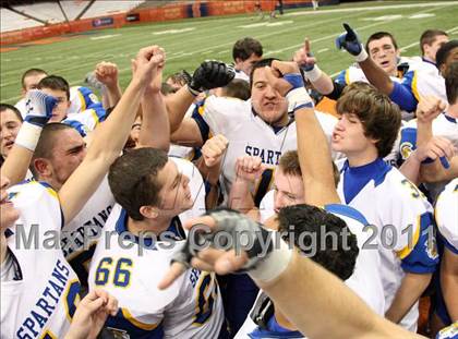 Thumbnail 2 in Maine-Endwell vs. Burnt Hills-Ballston Lake (NYSPHSAA Class A Final) photogallery.