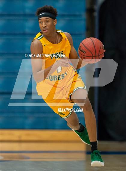 Thumbnail 2 in Southern Lee vs. Pine Forest (Cumberland County Schools Basketball Holiday Classic) photogallery.