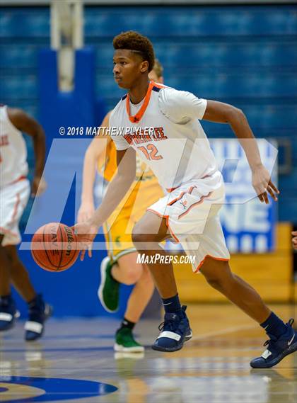 Thumbnail 3 in Southern Lee vs. Pine Forest (Cumberland County Schools Basketball Holiday Classic) photogallery.