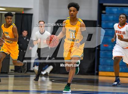 Thumbnail 2 in Southern Lee vs. Pine Forest (Cumberland County Schools Basketball Holiday Classic) photogallery.