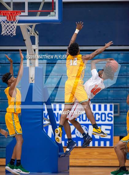 Thumbnail 3 in Southern Lee vs. Pine Forest (Cumberland County Schools Basketball Holiday Classic) photogallery.