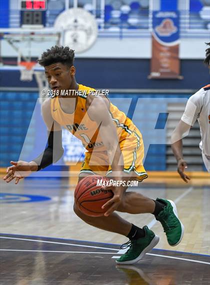 Thumbnail 3 in Southern Lee vs. Pine Forest (Cumberland County Schools Basketball Holiday Classic) photogallery.