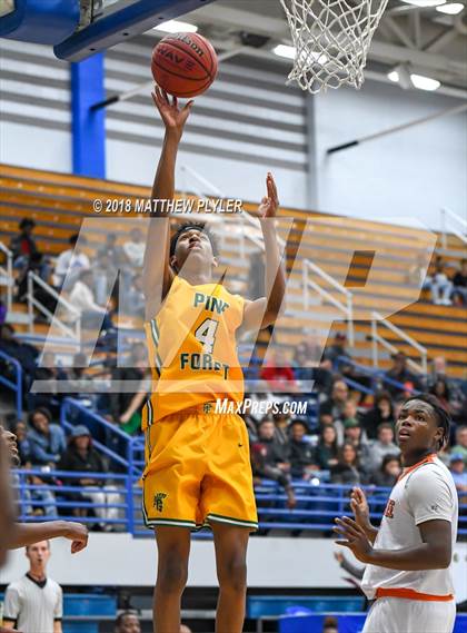 Thumbnail 2 in Southern Lee vs. Pine Forest (Cumberland County Schools Basketball Holiday Classic) photogallery.