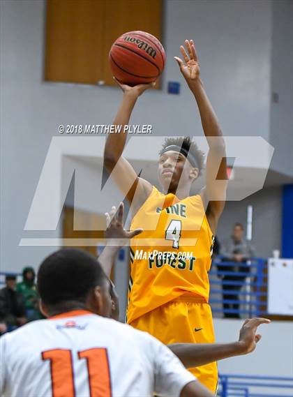 Thumbnail 1 in Southern Lee vs. Pine Forest (Cumberland County Schools Basketball Holiday Classic) photogallery.