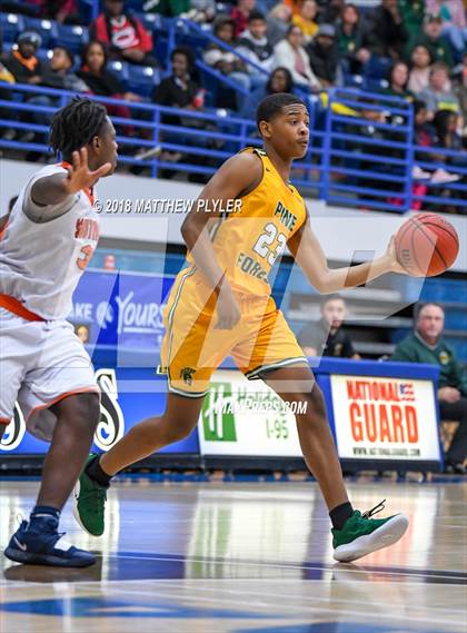 Thumbnail 3 in Southern Lee vs. Pine Forest (Cumberland County Schools Basketball Holiday Classic) photogallery.