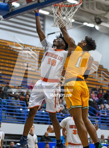 Thumbnail 3 in Southern Lee vs. Pine Forest (Cumberland County Schools Basketball Holiday Classic) photogallery.
