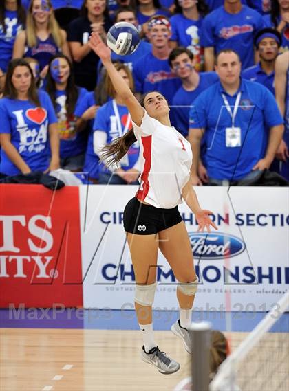 Thumbnail 2 in Los Alamitos vs. Mater Dei (CIF SS 1AA Final) photogallery.