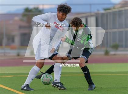 Thumbnail 1 in Doral Academy Red Rock vs Virgin Valley (NIAA 3A Southern Region Quarterfinal) photogallery.