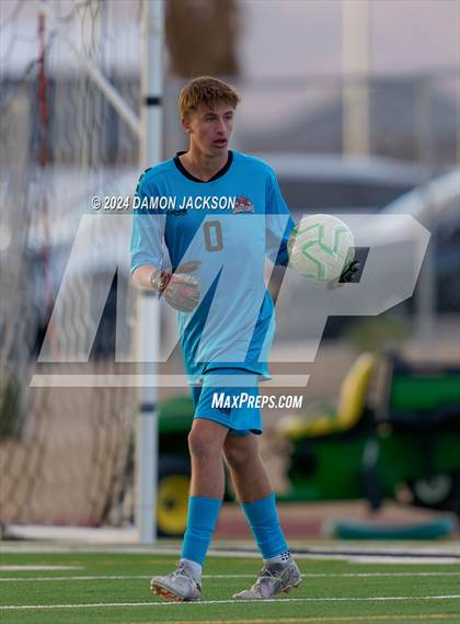 Thumbnail 1 in Doral Academy Red Rock vs Virgin Valley (NIAA 3A Southern Region Quarterfinal) photogallery.