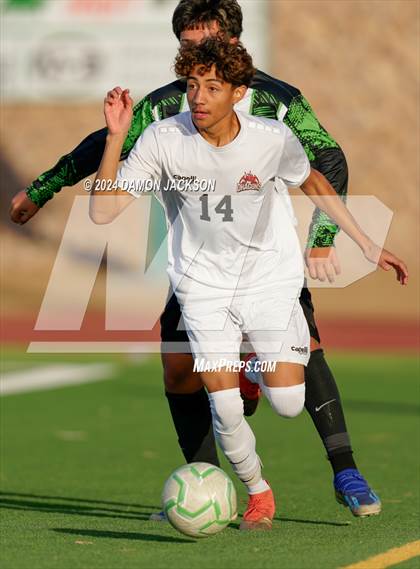 Thumbnail 3 in Doral Academy Red Rock vs Virgin Valley (NIAA 3A Southern Region Quarterfinal) photogallery.