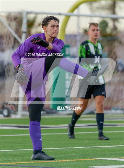 Thumbnail 3 in Doral Academy Red Rock vs Virgin Valley (NIAA 3A Southern Region Quarterfinal) photogallery.