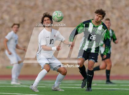 Thumbnail 2 in Doral Academy Red Rock vs Virgin Valley (NIAA 3A Southern Region Quarterfinal) photogallery.