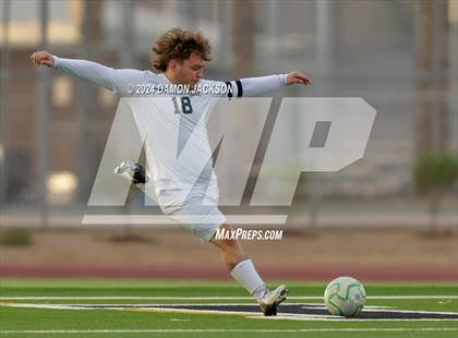 Thumbnail 1 in Doral Academy Red Rock vs Virgin Valley (NIAA 3A Southern Region Quarterfinal) photogallery.
