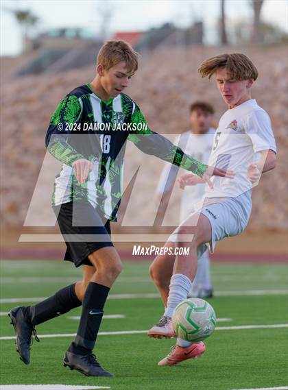Thumbnail 2 in Doral Academy Red Rock vs Virgin Valley (NIAA 3A Southern Region Quarterfinal) photogallery.
