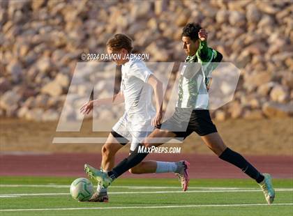 Thumbnail 3 in Doral Academy Red Rock vs Virgin Valley (NIAA 3A Southern Region Quarterfinal) photogallery.