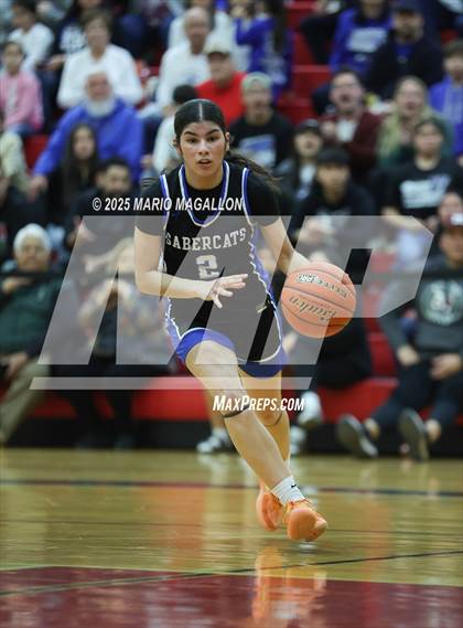 Thumbnail 3 in Vela @ Palmview (UIL Girls Basketball 5A D1 Area Playoff) photogallery.