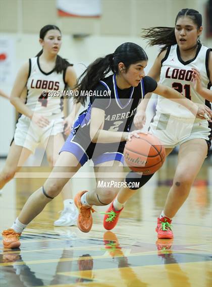 Thumbnail 3 in Vela @ Palmview (UIL Girls Basketball 5A D1 Area Playoff) photogallery.