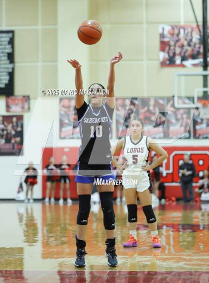 Thumbnail 3 in Vela @ Palmview (UIL Girls Basketball 5A D1 Area Playoff) photogallery.