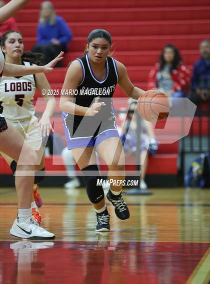 Thumbnail 2 in Vela @ Palmview (UIL Girls Basketball 5A D1 Area Playoff) photogallery.