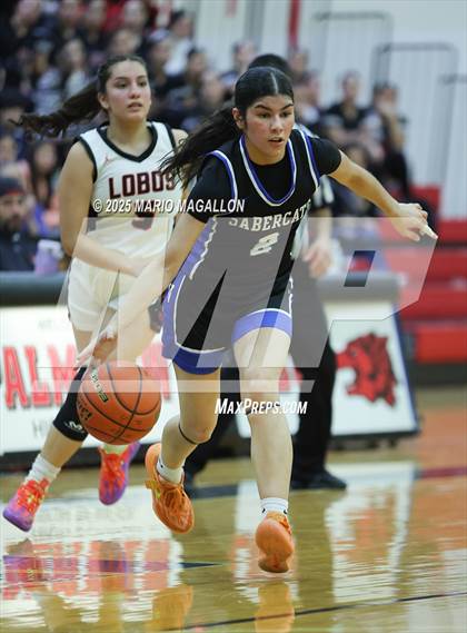 Thumbnail 3 in Vela @ Palmview (UIL Girls Basketball 5A D1 Area Playoff) photogallery.