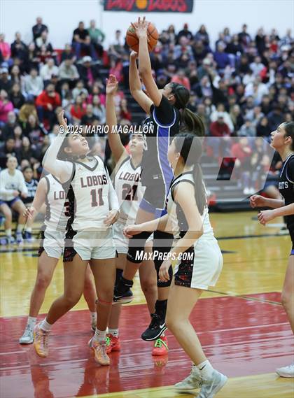 Thumbnail 1 in Vela @ Palmview (UIL Girls Basketball 5A D1 Area Playoff) photogallery.