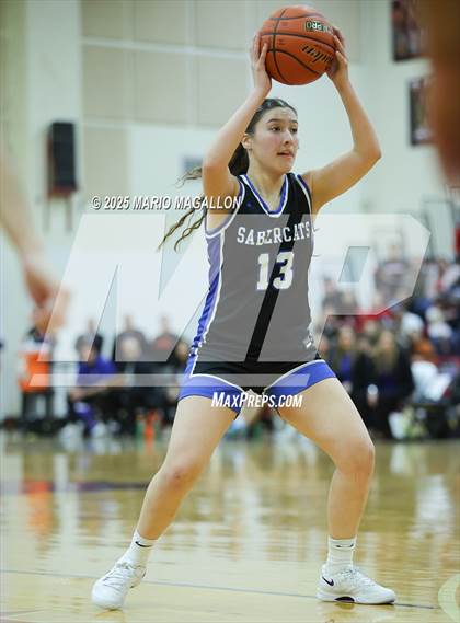 Thumbnail 2 in Vela @ Palmview (UIL Girls Basketball 5A D1 Area Playoff) photogallery.