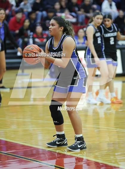 Thumbnail 1 in Vela @ Palmview (UIL Girls Basketball 5A D1 Area Playoff) photogallery.