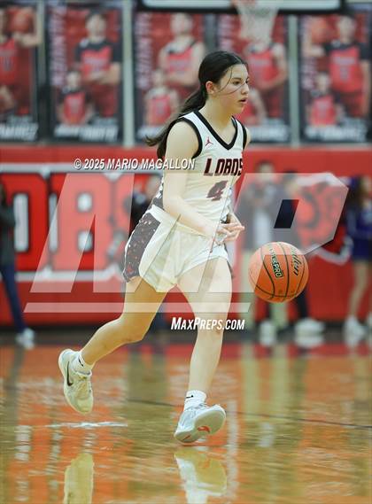 Thumbnail 1 in Vela @ Palmview (UIL Girls Basketball 5A D1 Area Playoff) photogallery.
