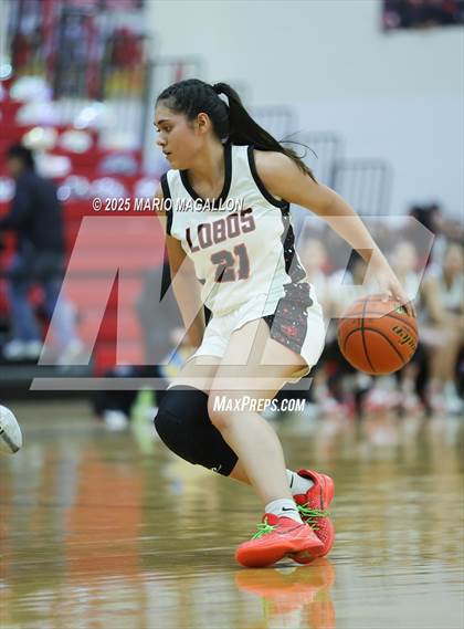 Thumbnail 1 in Vela @ Palmview (UIL Girls Basketball 5A D1 Area Playoff) photogallery.