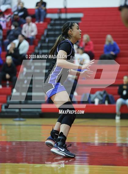 Thumbnail 1 in Vela @ Palmview (UIL Girls Basketball 5A D1 Area Playoff) photogallery.