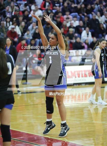 Thumbnail 3 in Vela @ Palmview (UIL Girls Basketball 5A D1 Area Playoff) photogallery.