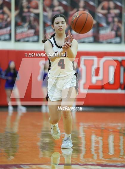 Thumbnail 1 in Vela @ Palmview (UIL Girls Basketball 5A D1 Area Playoff) photogallery.