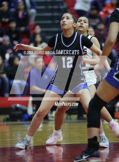 Thumbnail 3 in Vela @ Palmview (UIL Girls Basketball 5A D1 Area Playoff) photogallery.