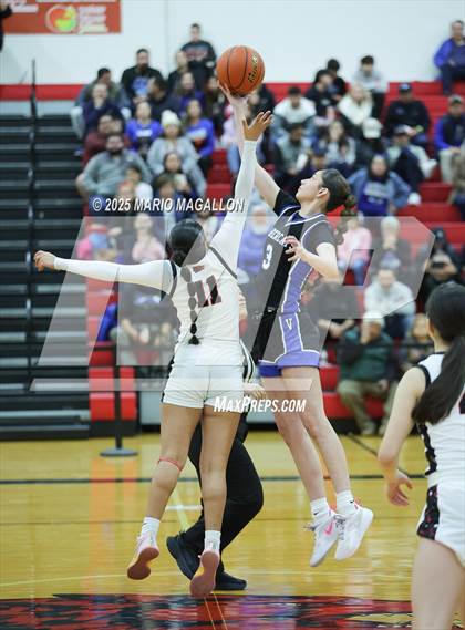 Thumbnail 1 in Vela @ Palmview (UIL Girls Basketball 5A D1 Area Playoff) photogallery.