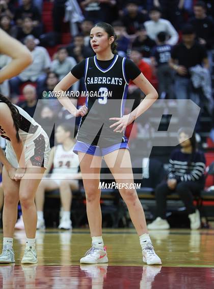 Thumbnail 3 in Vela @ Palmview (UIL Girls Basketball 5A D1 Area Playoff) photogallery.